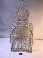 Decorative Bird Cage, 20 ½” x 9”