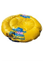 1996 Fun Island XL Inflatable Solid Round Floaty