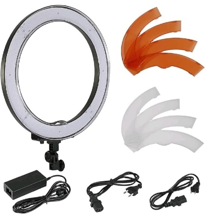 Neewer 18-Inch Ring Light, 55W Dimmable 5500K Ligh