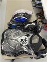 Chest Protector, Helmet, Gloves