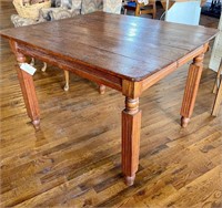 Vintage Solid Oak Table