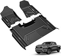 3W Floor Mats Fit for 2019-2024 Dodge Ram 1500 Cre