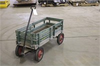 Childrens Wooden Wagon W/ Removable Sides