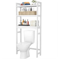 N2014  ALSO GO Toilet Shelf, 25 * 10 * 64, White
