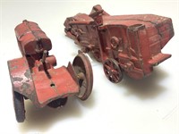 Orig. 1920’s Arcade Mfg Cast Iron Farm Tractor