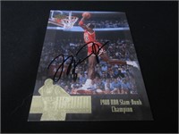 Michael Jordan Signed Trading Card GAA COA