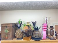 Decorations with a Pineapple Theme