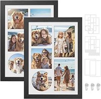 SONGMICS A4 Picture Frames Collage, Set of 2, 4x6