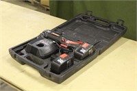Craftsman 3/8" Drill Driver in Case w/(2) Batterie