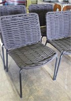 4 Ikea Indoor/Outdoor Diind Chairs