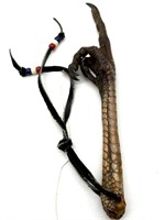Native American Turkey Foot Stick 11”