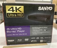 Sanyo 4K Ultra HD Blu-Ray player FWBP807FP -