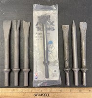 PNUEMATIC TOOL CHISELS-ASSORTED