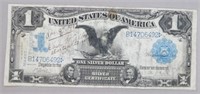 1886-D 1156 $1 Silver Certificate. Note: Very