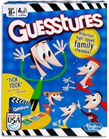 Hasbro Gaming Guesstures Game, Charades Game for 4