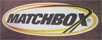MatchBox sign. Measures: 20.5" T x 64" W.