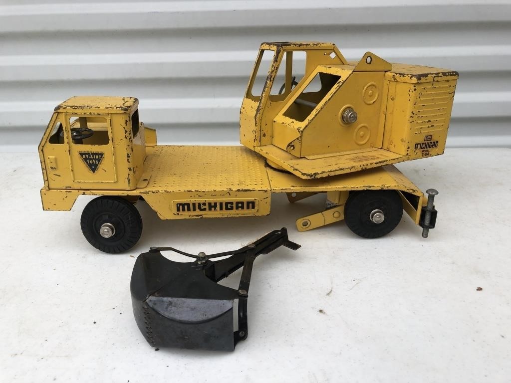 Clark Michigan Vintage Metal Toy T-24