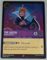 Disney Lorcana TFC The Queen Super Rare Foil #56