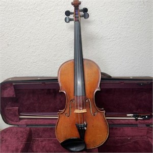 RARE Antique Violin 1890 August Reichers