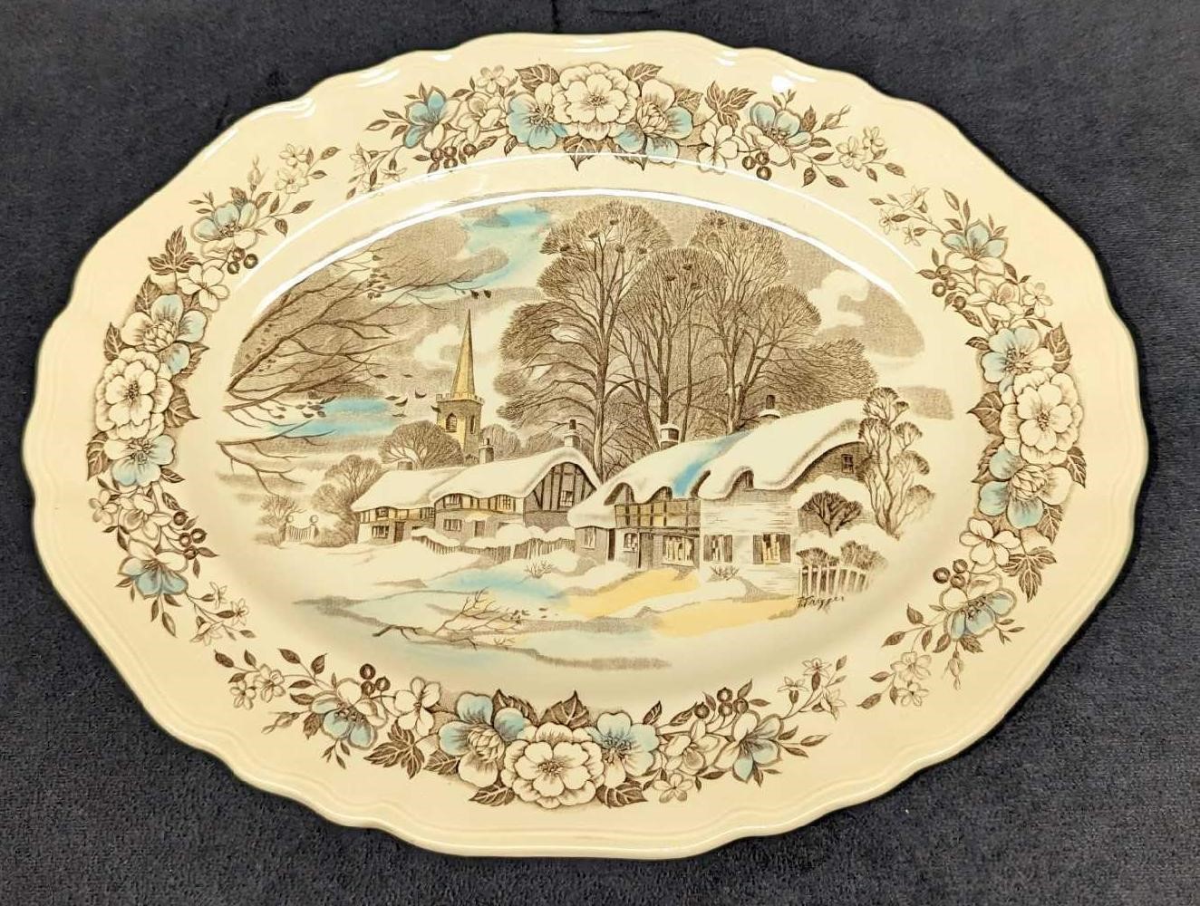 Retired Meakin, J & G Country Life 12" China Servi