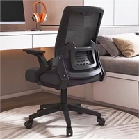 Ergonomic Office Chair with Armrests  Black