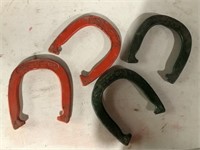 4 Double Ringer Horseshoes