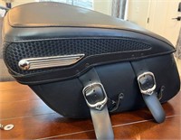 Harley Davidson Road King Leather Saddlebag - LH