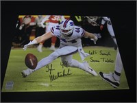 TYLER MATAKEVICH SIGNED 11X14 PHOTO BILLS COA