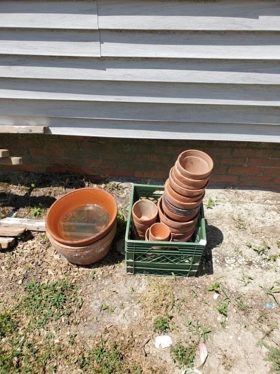 Clay Planter Lot