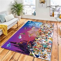 All Movie Cartoon Character Rug For Living Room