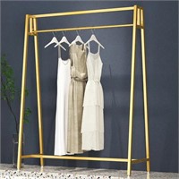 HOMEKAYT Gold Clothing Racks for Hanging
