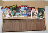 Topps 1986 Baseball Cards Complete Set.