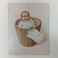 1887 Greeting Card Lisping Lenox