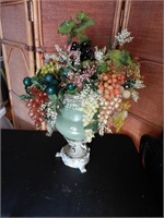 Nice Vase w/ Faux Flowers