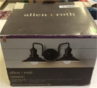 Allen+Roth 2-light vanity