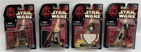 (4) Star Wars Episode 1 Action Figure Accessory