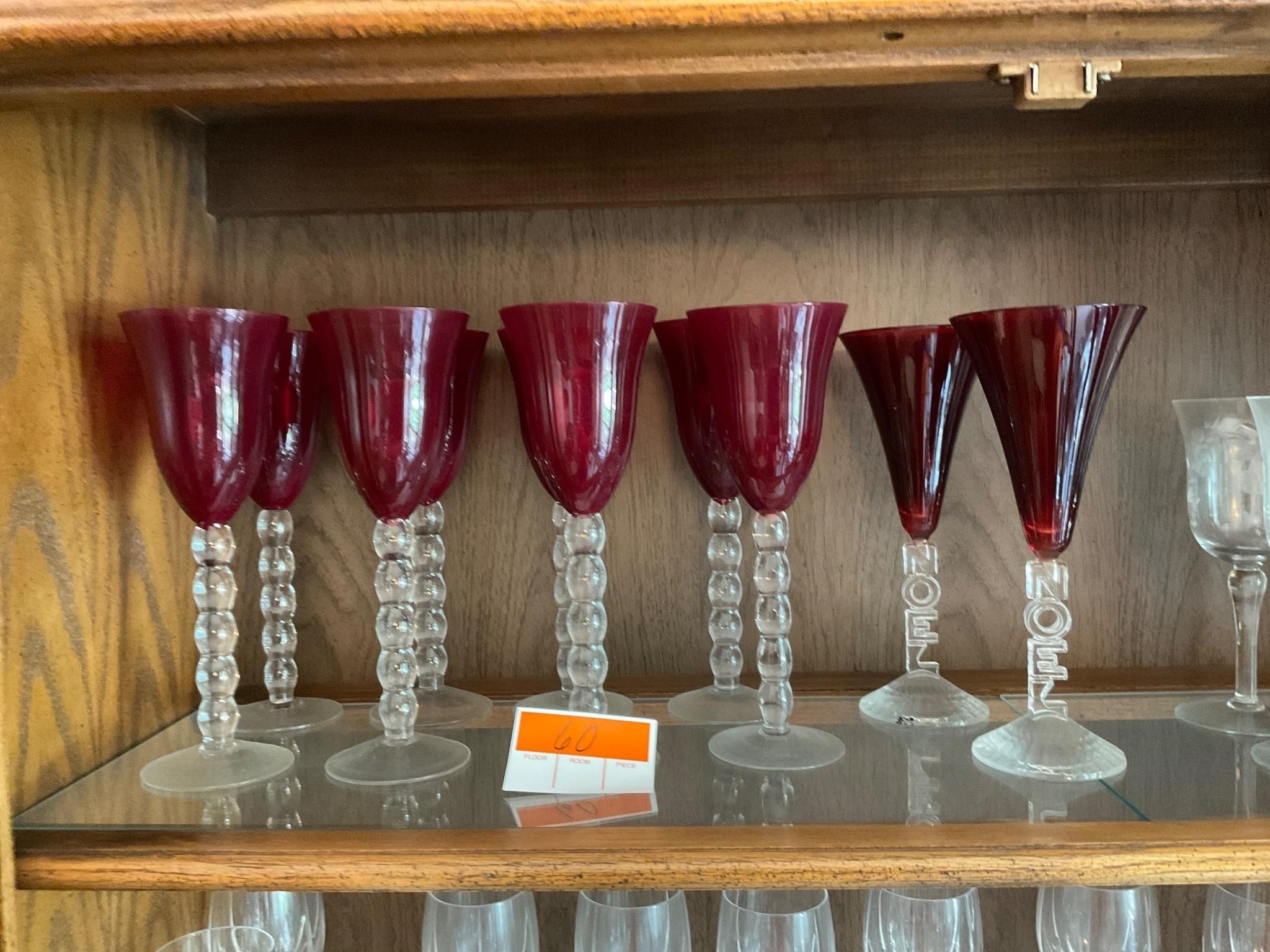 Ruby Glass Stemware