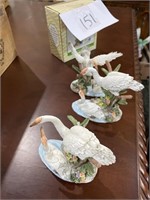 3- Birds figurines