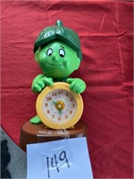 Jolly Green Giant Clock
