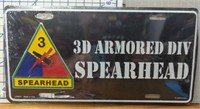 3D armored division spearhead USA made license