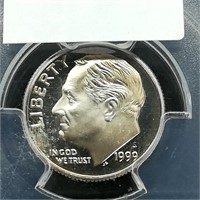 1999 S Dime 10c PR69 PCGS DCAM