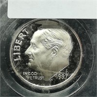 1997 S Dime 10c PR65 PCGS DCAM