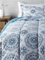 Queen/Double Reversible Comforter Bedding Set