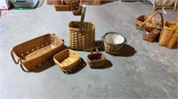 5 Longaberger baskets