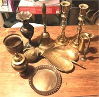 Lot of Assorted Brass Items