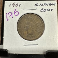 1901 INDIAN HEAD PENNY CENT