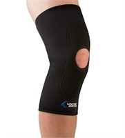 Padded Neoprene Knee Support w/Open Patella, XL