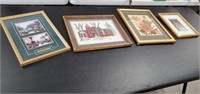 Assortment of Framed Pictures, Thomas Kincade