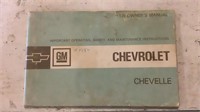1971 Chevy Chevrolet Chevrolet Owner’s Manual
