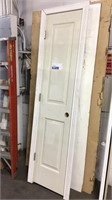 WHITE 18" 2 PANEL PANTRY DOOR